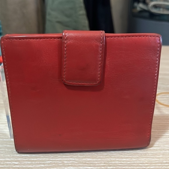 Gucci Vintage Horsebit Red Leather Wallet - Picture 3 of 13